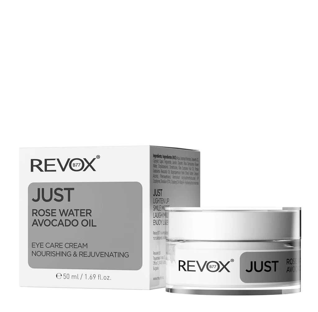 JUST ROSE WATER AVOCADO OIL EYE CARE CREAM