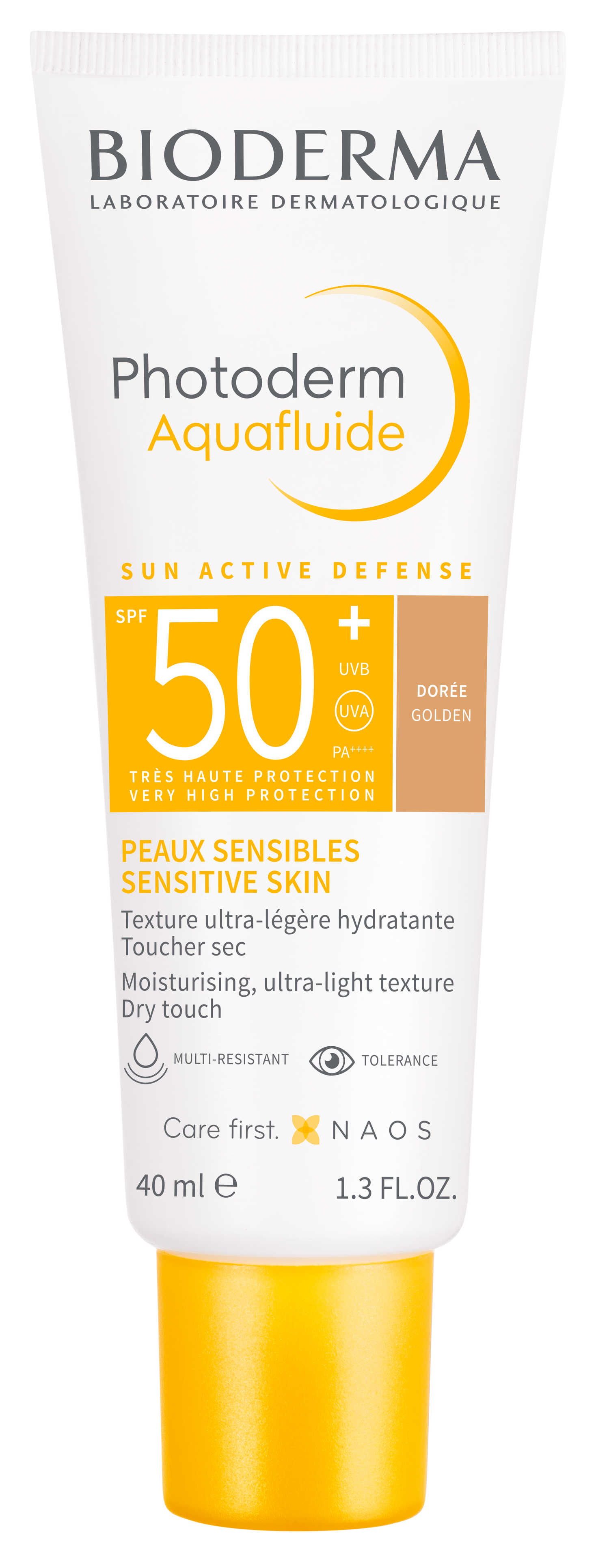 PHOTODERM AQUAFLUIDE TEINTEE DOREE SPF50