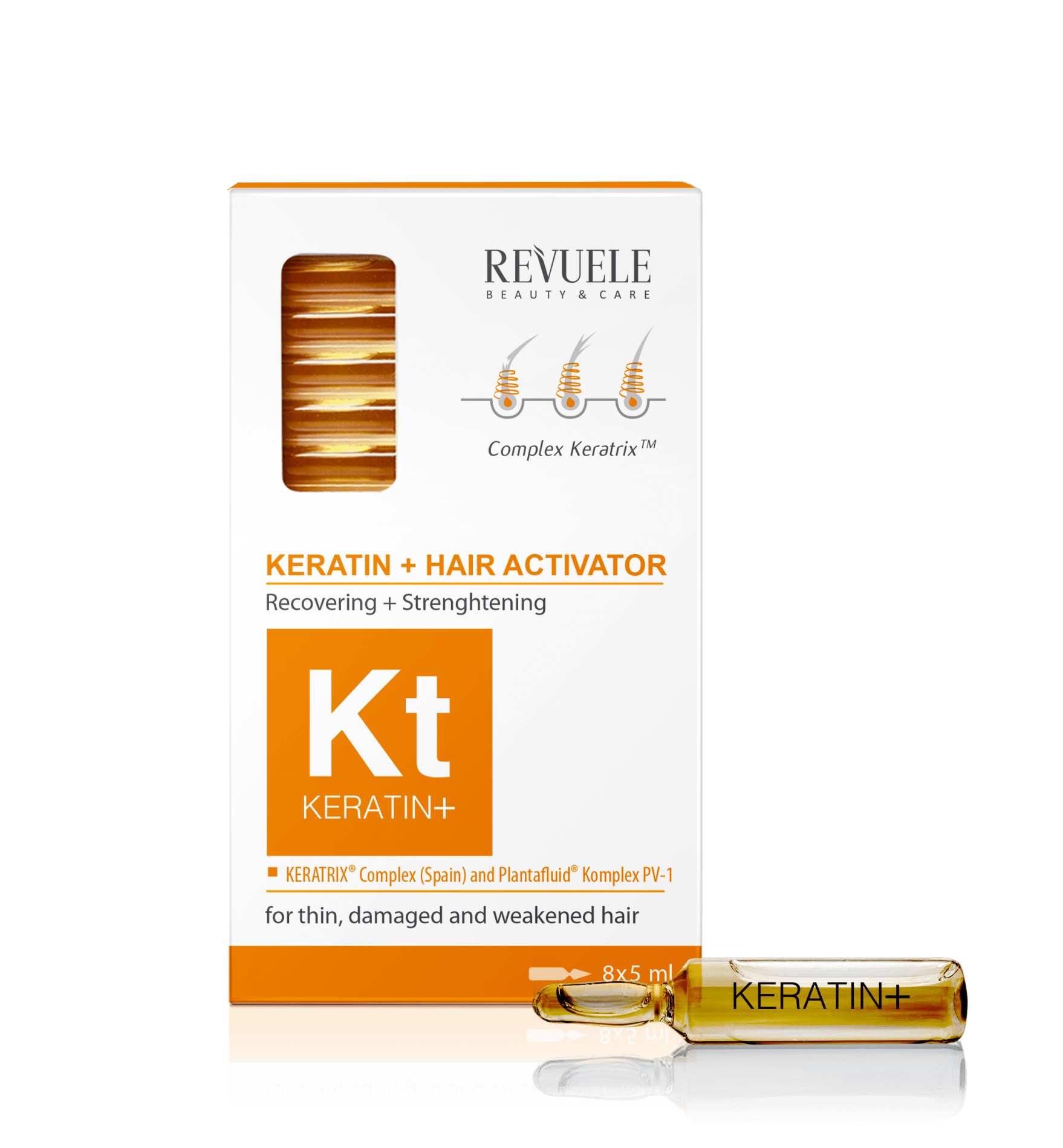 KERATIN+ AMPOULES HAIR RESTORATION ACTIVATOR