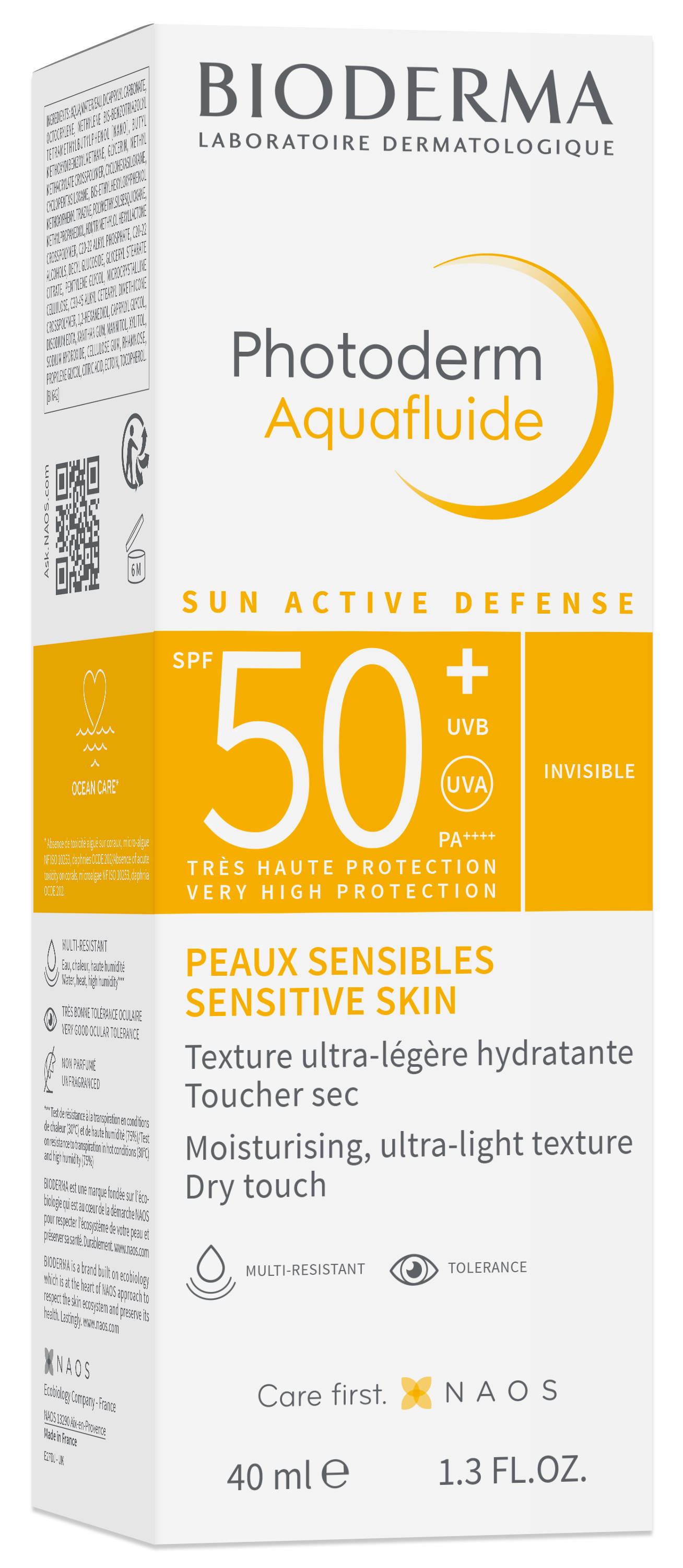 PHOTODERM AQUAFLUIDE NEUTRE SPF50