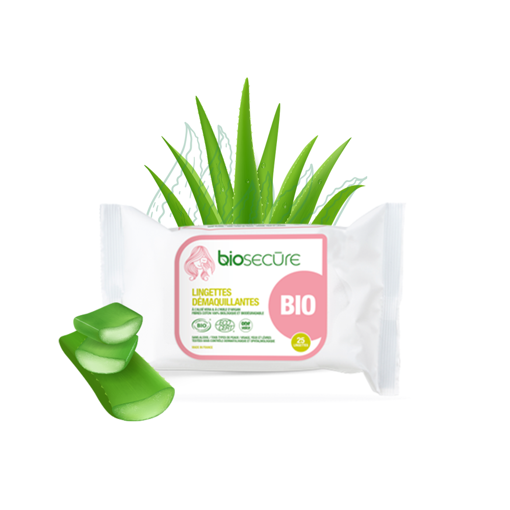 Organic Wipes- Makeup Remover