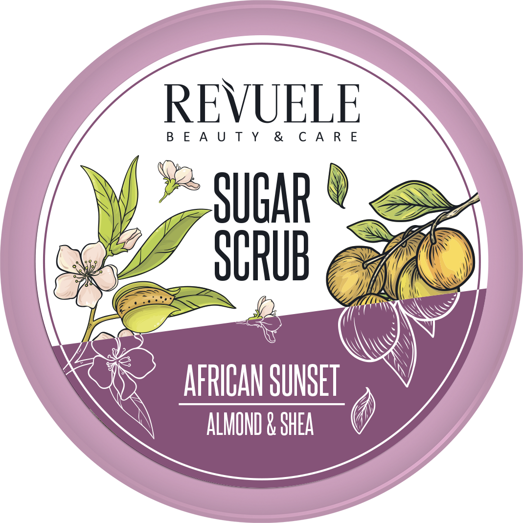 SUGAR SCRUB AFRICAN SUNSET Almond