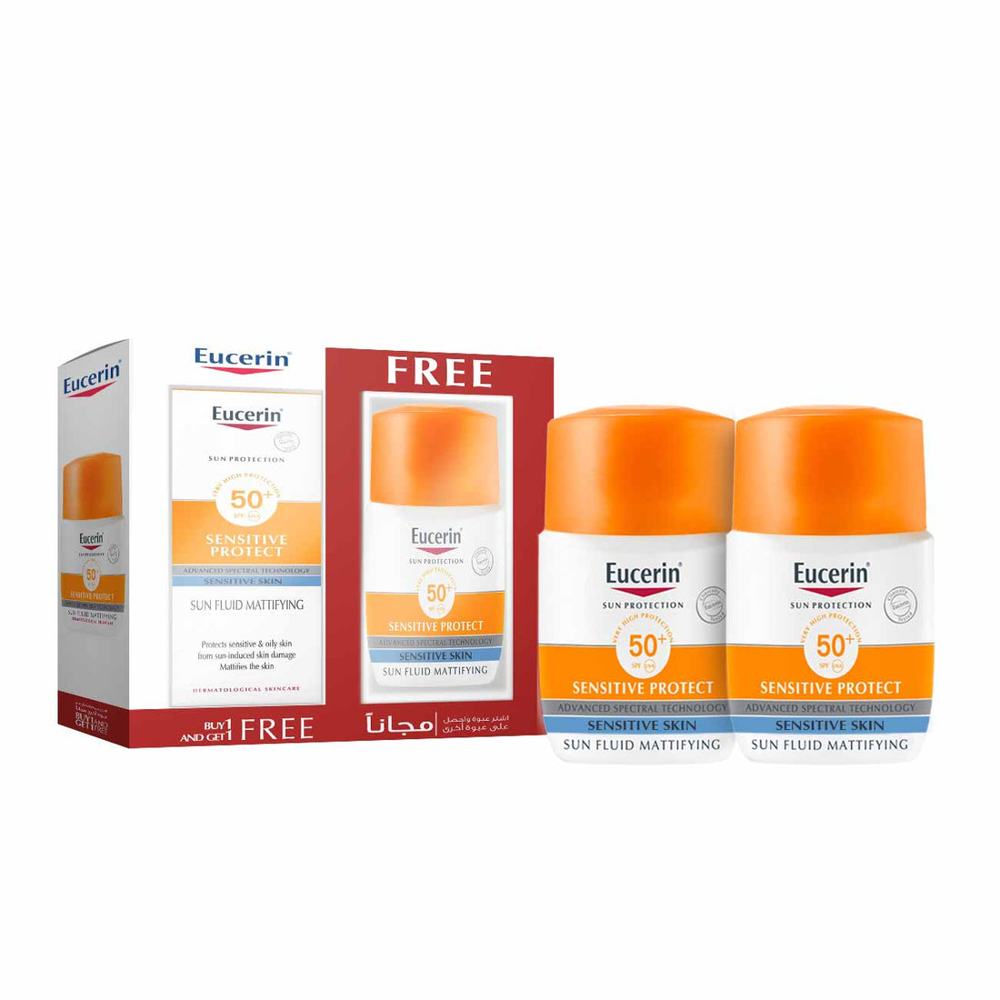 BUY 1 GET 1 SUN FLUID SENSITIVE PROTECT SPF50