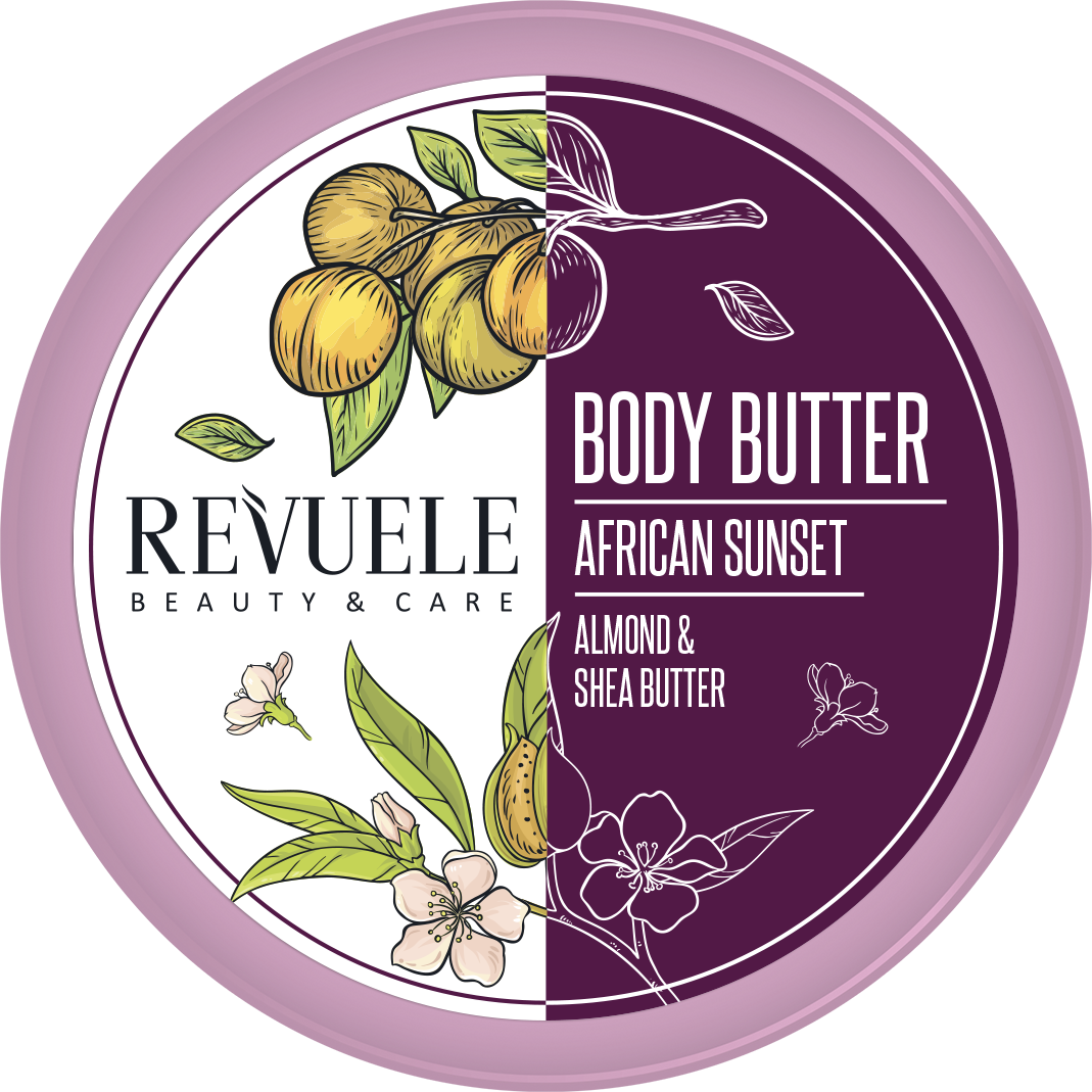 BODY BUTTER AFRICAN SUNSET ALMOND & SHEA