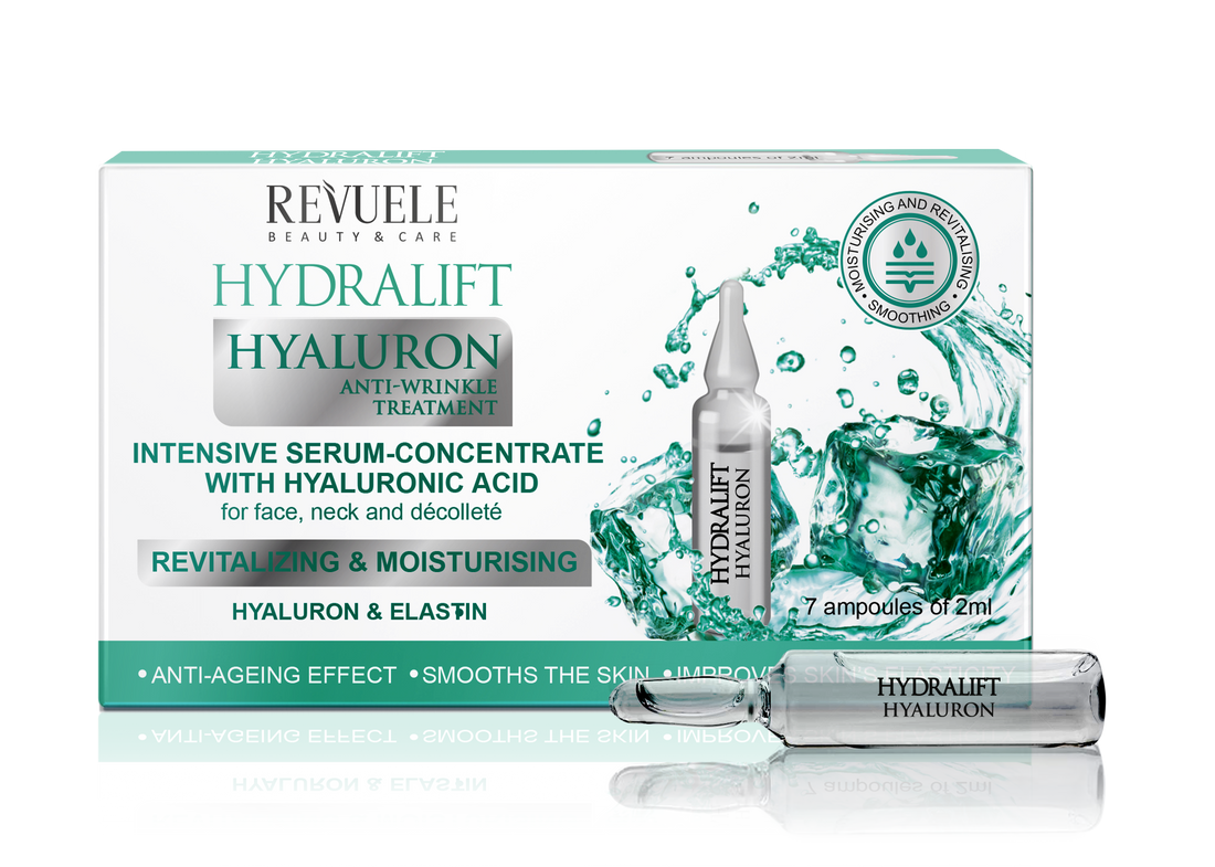 AMPOULES HYDRALIFT HYALURON INTENSIVE SERUM-CONCENTRATE WITH HYALURONIC ACID FOR FACE, NECK AND DÉCOLLETÉ 7X2ML