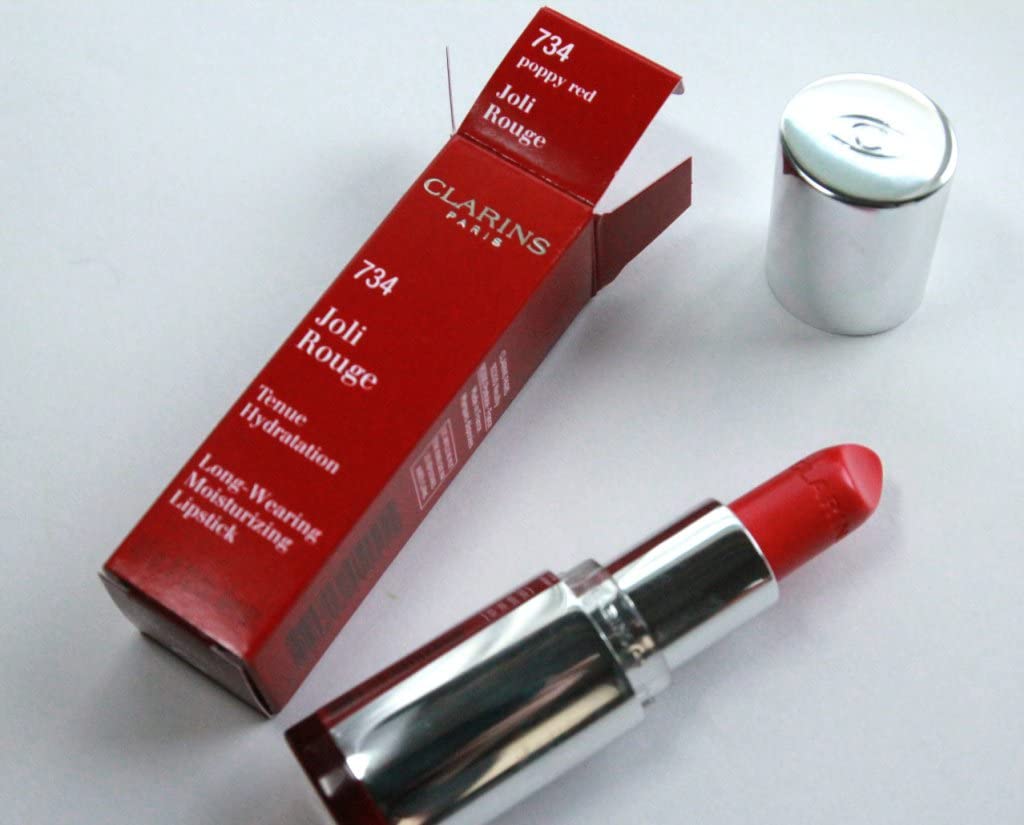 Joli Rouge Lipstick 734-Poppy RED