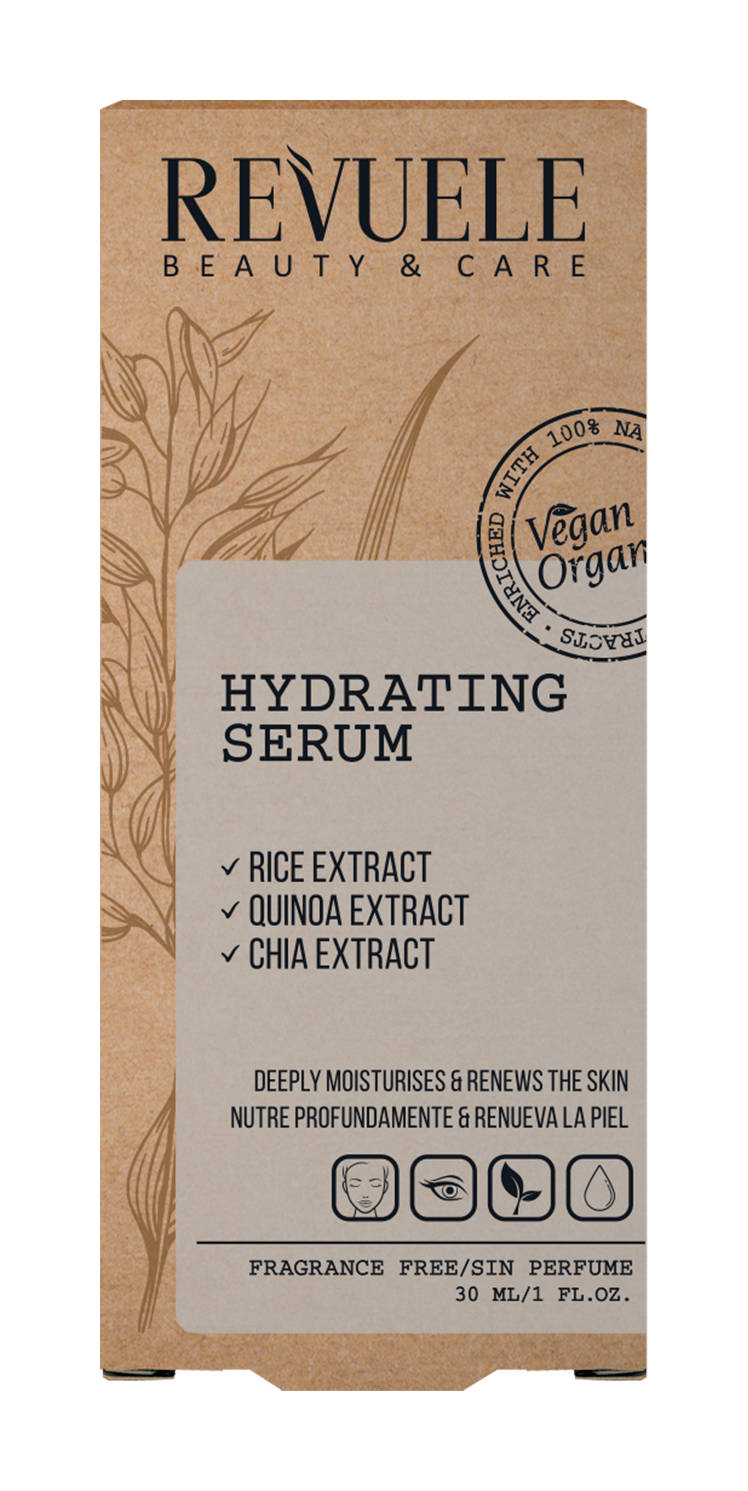 VEGAN &amp; ORGANIC HYDRATING SERUM