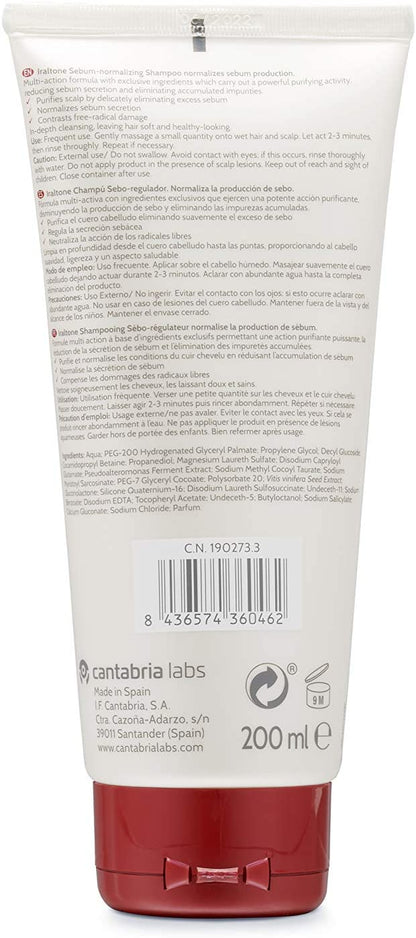 SEBUM-NORMALIZING SHAMPOO - 200ML