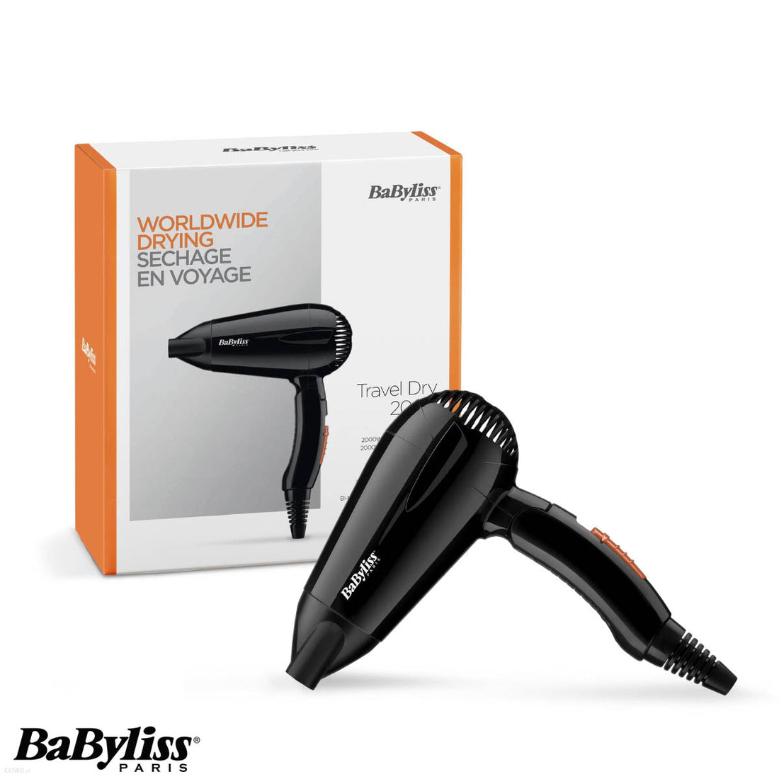 Travel Hair Dryer 2000W- 5344SDE